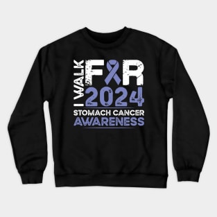 Stomach Cancer Awareness 2024 Walk Crewneck Sweatshirt